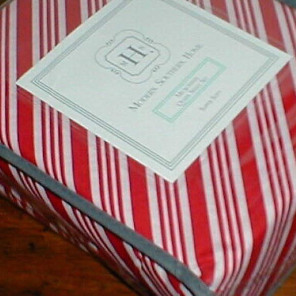 CANDY CANE Striped MSH Twin Sheet Set - Picture 1 of 4